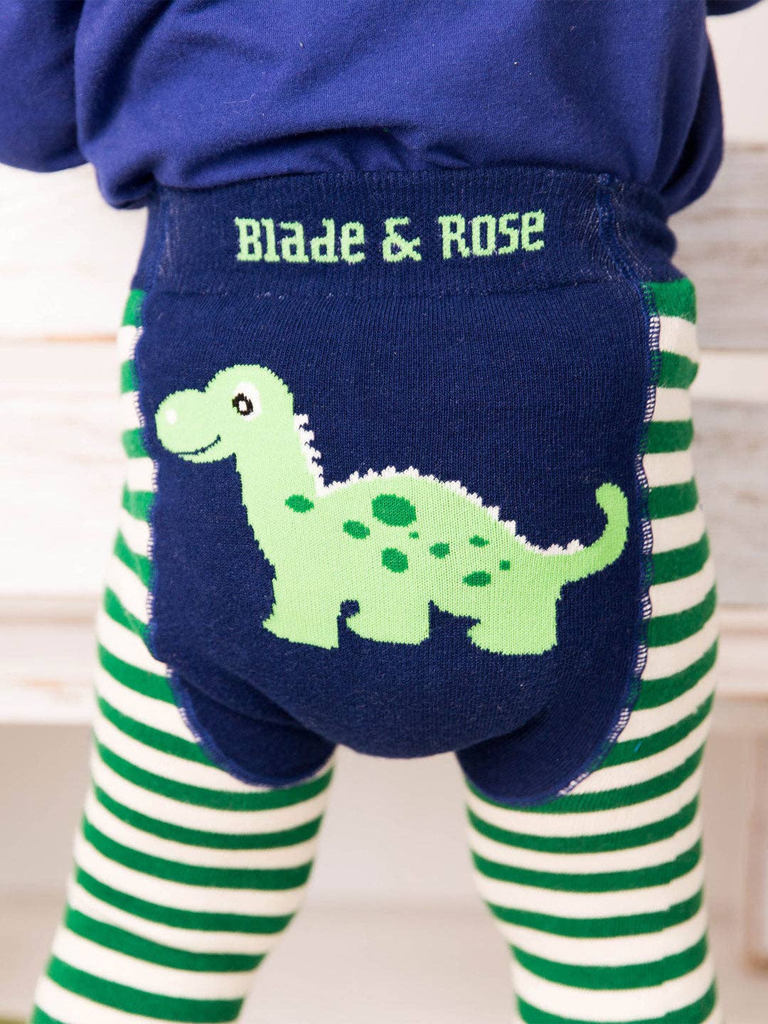Blade and Rose Limited Maple The Diplodocus Legging: 06-12 Months